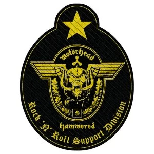 Image of Motorhead - Support Division Cut-Out Standard Patch