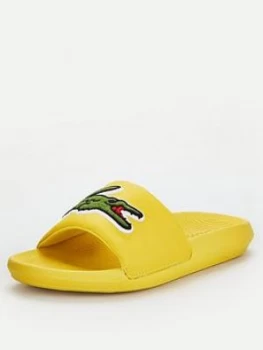 Image of Lacoste Croco Slide 120 Slide - Yellow
