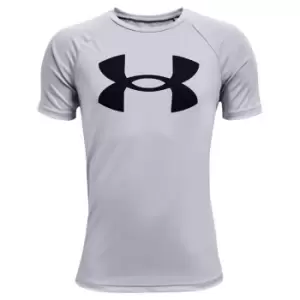 Image of Under Armour Tech Big Logo SS - Grey