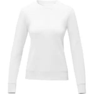 Image of Elevate Womens/Ladies Zenon Pullover (S) (White)