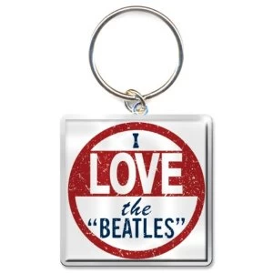 Image of The Beatles - I Love the Beatles Keychain