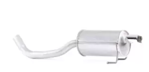 Image of ASMET Rear silencer FIAT 16.088 51893075 End silencer,Rear exhaust silencer,Rear muffler,Muffler silencer,Exhaust muffler silencer,Exhaust muffler