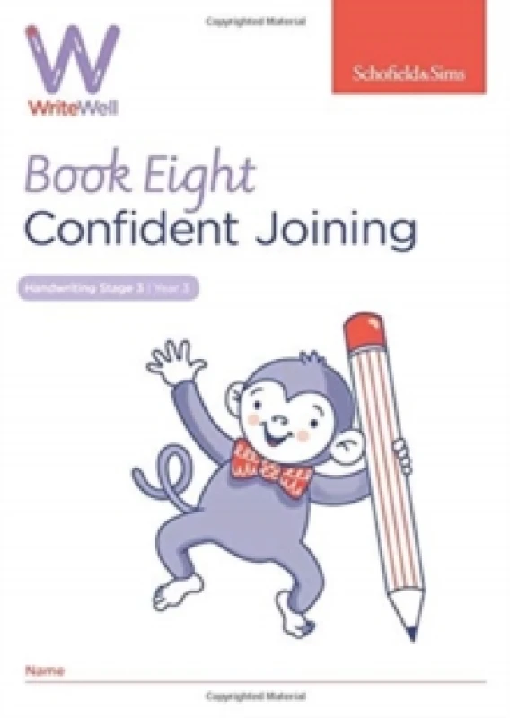 Image of Carol Matchett WriteWell 8: Confident Joining, Year 3, Ages 7-8 Book Multi unisex