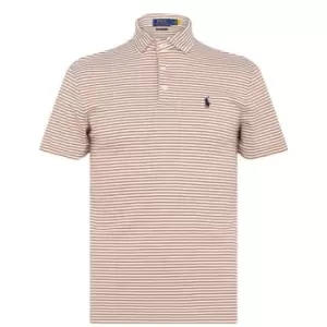 Image of Polo Ralph Lauren Interlock Polo Shirt - Brown