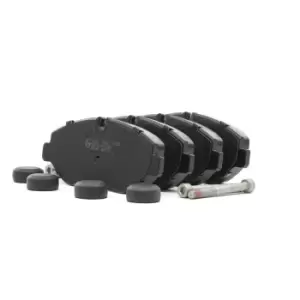 Image of A.B.S. Brake pad set IVECO 37633 42555416,42555881,42561355 42576975,500055563,5801268962,5801268964