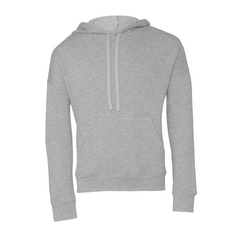 Image of Bella + Canvas Womens Fleece Hoodie in Grey Size: XS Grey Female XS