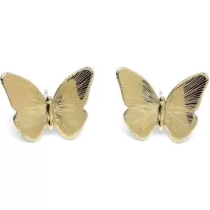 Image of Olivia Burton Butterfly Gold IP Stud Earrings - Gold