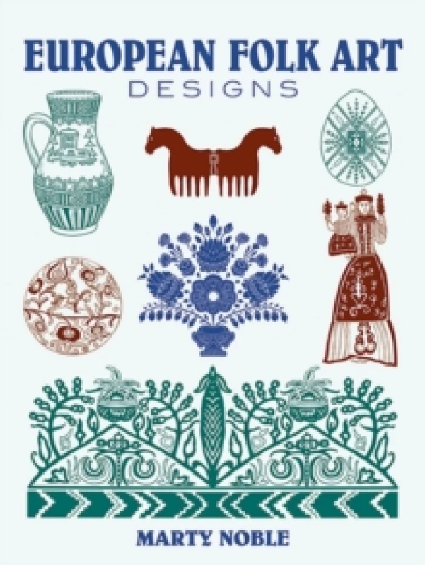 Image of European Folk Art Designs. Paperback. By Marty Noble Books