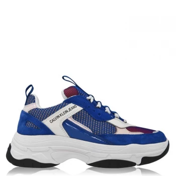 Image of Calvin Klein Jeans Iraya Low Top Trainers - White