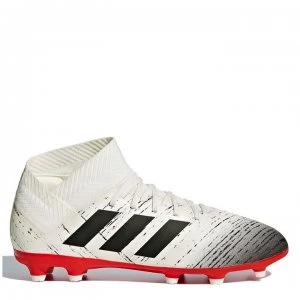 Image of adidas Nemeziz 18.3 Childrens FG Football Boots - White/Black/Red