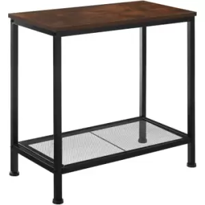 Image of Tectake - Bedside table Filton - bedside table, sidetable, table - industrial dark - industrial dark