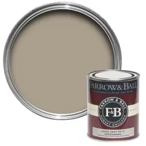 Image of Farrow & Ball Estate Eggshell Paint Light Gray - 750ml