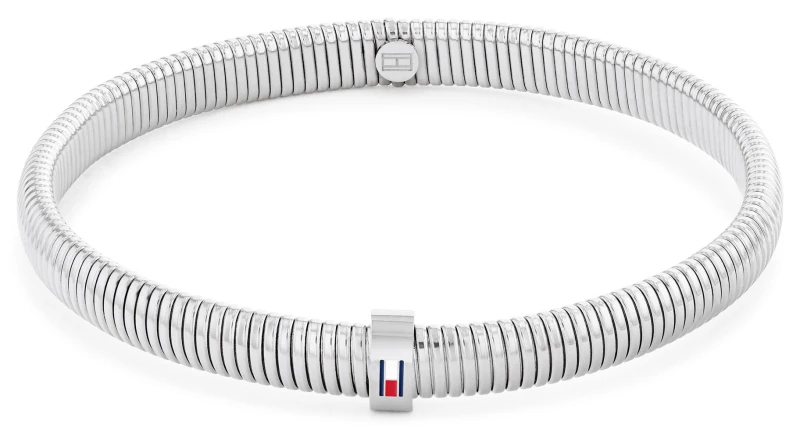 Image of Tommy Hilfiger 2781004 Womens Stretch Bracelets Silver Jewellery