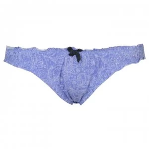 Image of SoulCal Frill Brief Ladies - Blue Paisley