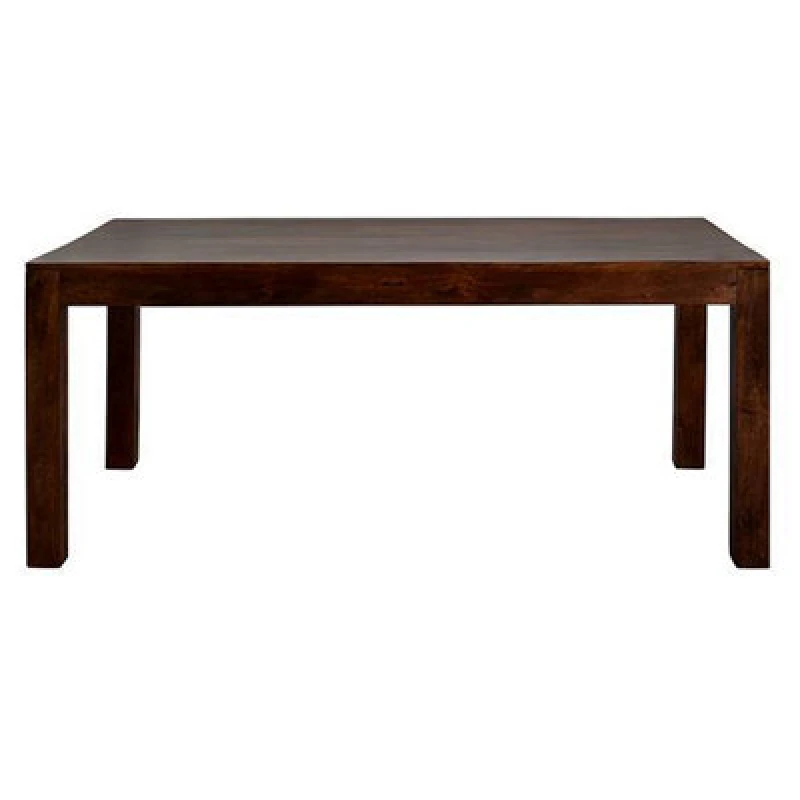 Image of Buttercup Farm Toko Dark Mango Large Dining Table - Solid Mango Wood - L90 X W180 X H76 Cm