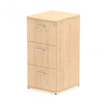 Image of Trexus 3 Drawer Filing Cabinet 500x600x1125mm Maple Ref I000253