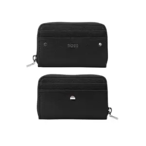 Image of BOSS Ziparound Wallet - Black