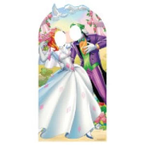 Image of Joker Harley Quinn Wedding Life Size Stand-In