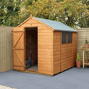 Image of Forest Garden 8 x 6ft Shiplap Apex Dip Treated Shed