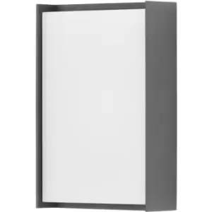Image of Forlight Block LED Outdoor Flush Wall Lamp Antracita, Opal, Neutral-White 4000K, IP65