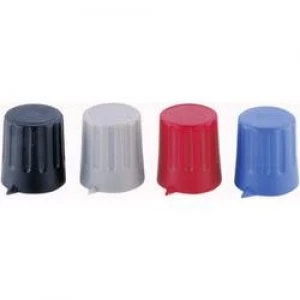 Image of Control knob hand Grey x H 15mm x 16mm Strapubox