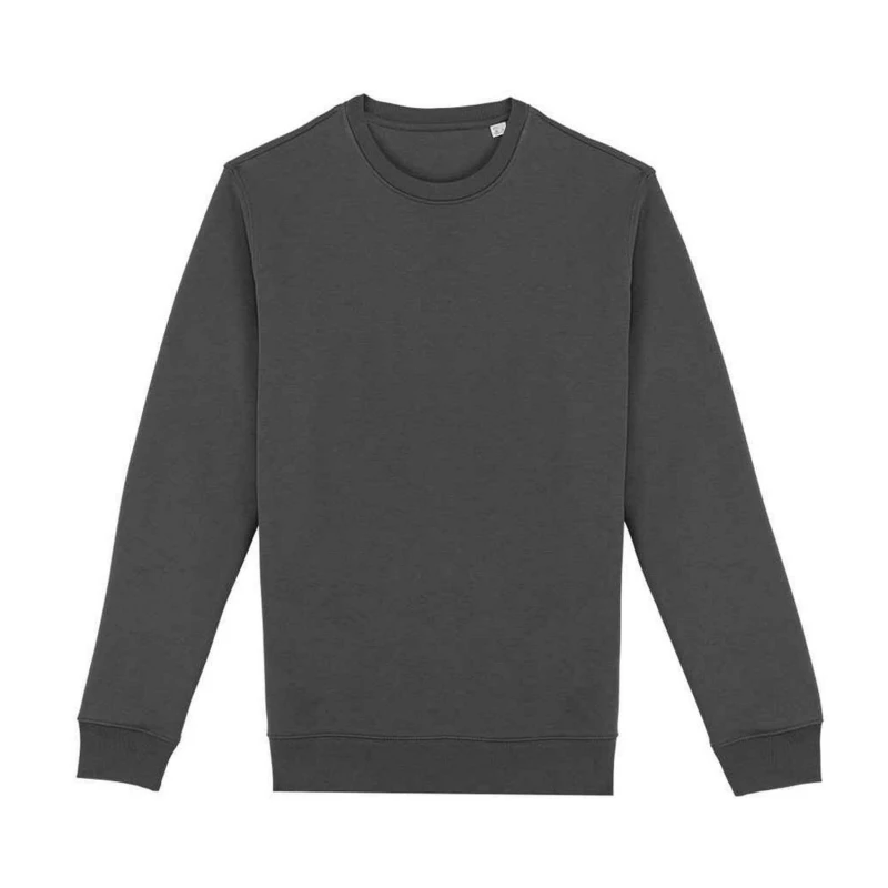 Image of Native Spirit Mens Crew Neck Sweatshirt in Grey Size: XS Grey Male XS
