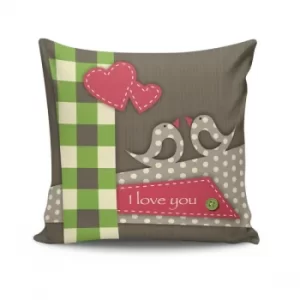 Image of NKRLNT-119 Multicolor Cushion