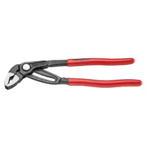 Image of Teng Tools MB482-7Q 7" One Hand Quick Set Water Pump Pliers Vinyl Grip