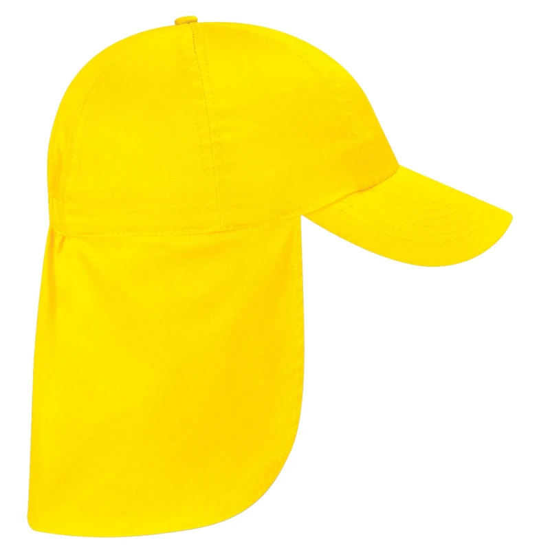 Image of Beechfield Legionnaire Hat in Yellow Yellow Unisex One Size