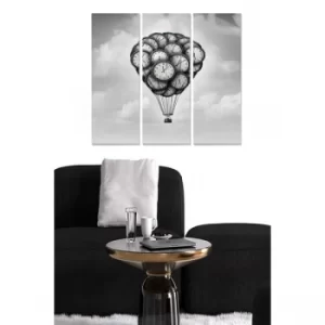 Image of MDF795984154 Multicolor Decorative MDF Painting (3 Pieces)