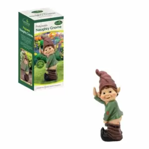 Image of Gardenkraft Caught With His Pants Down Garden Elf Statue