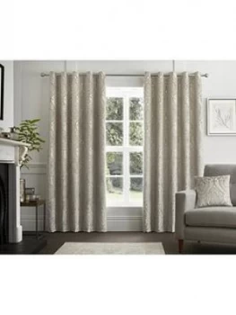 Image of Curtina Chateaux Eyelet Curtains 46X72