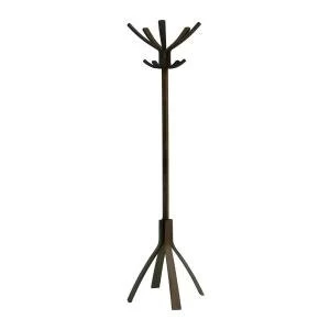 Image of Alba Cafe Coat Stand Dark Wood PMCAFE