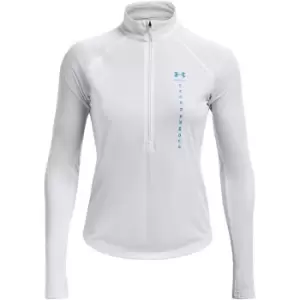 Image of Under Armour Speed Stride Attitude Half Zip Top Womens - White