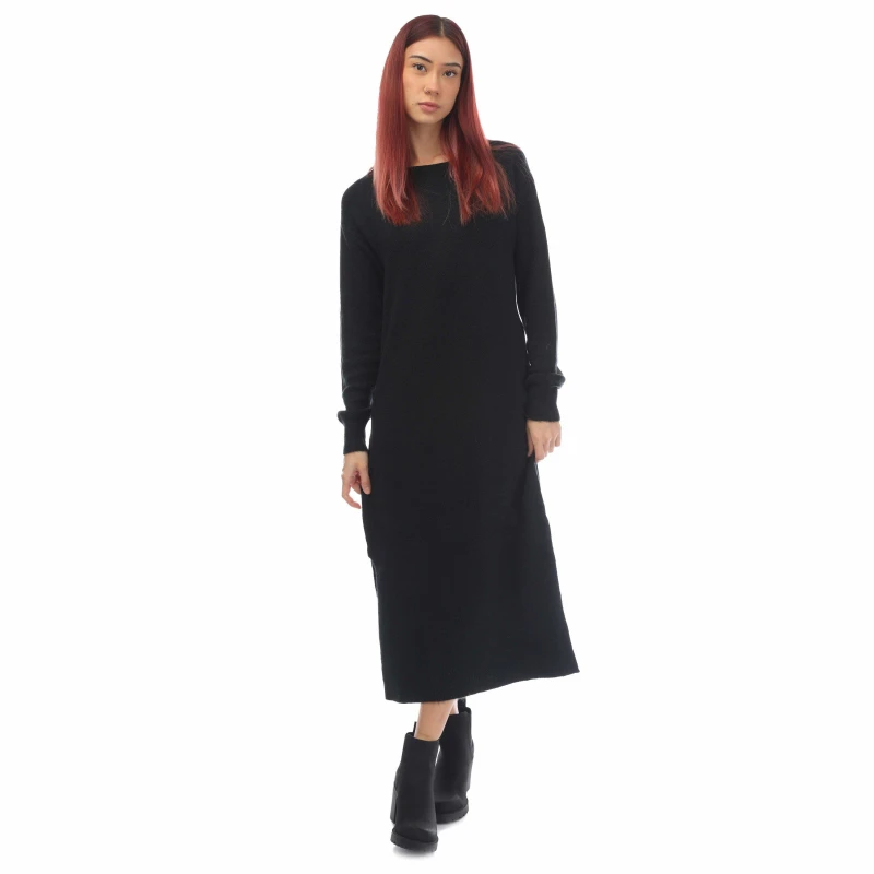 Image of Vero Moda Lefile Midi Jumper Dress - Black 8