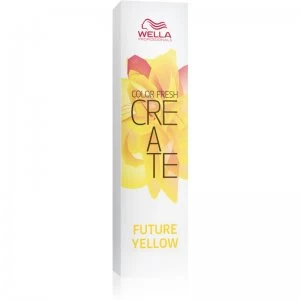 Image of Wella Professionals Color Fresh Create Semi Permanent Hair Colour Shade Future Yellow 60ml