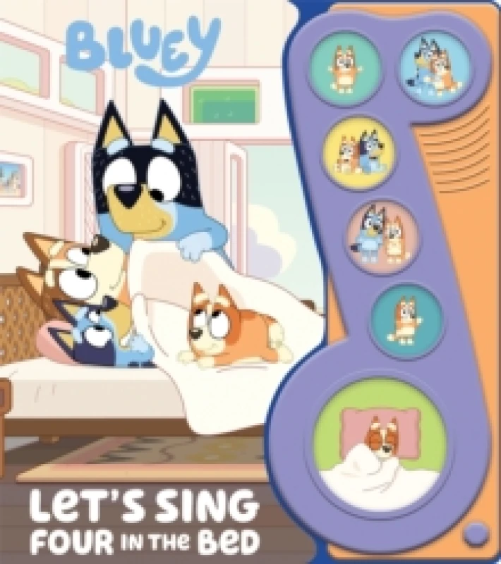 Image of Bluey: Let's Sing Four in the Bed Sound Book Board book