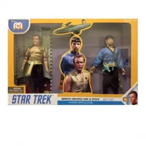 Image of 2-Pack Mirror Universe Spock & Kirk (Star Trek) 20cm Action Figures