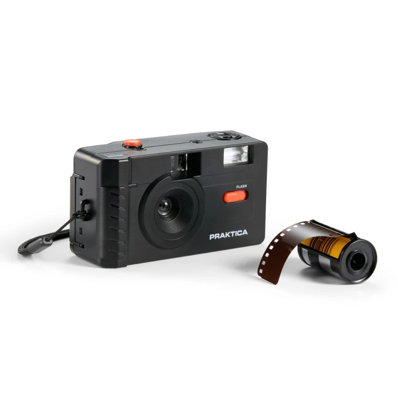 Image of Praktica Reusable 35mm Film Camera - Black - Camera + 1x 36 Exposure 3