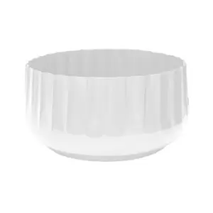 Image of Hudson Corrugated Bowl Planter White
