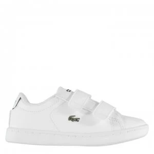 Image of Lacoste Carnaby BL1 Infants Trainers - White/Navy