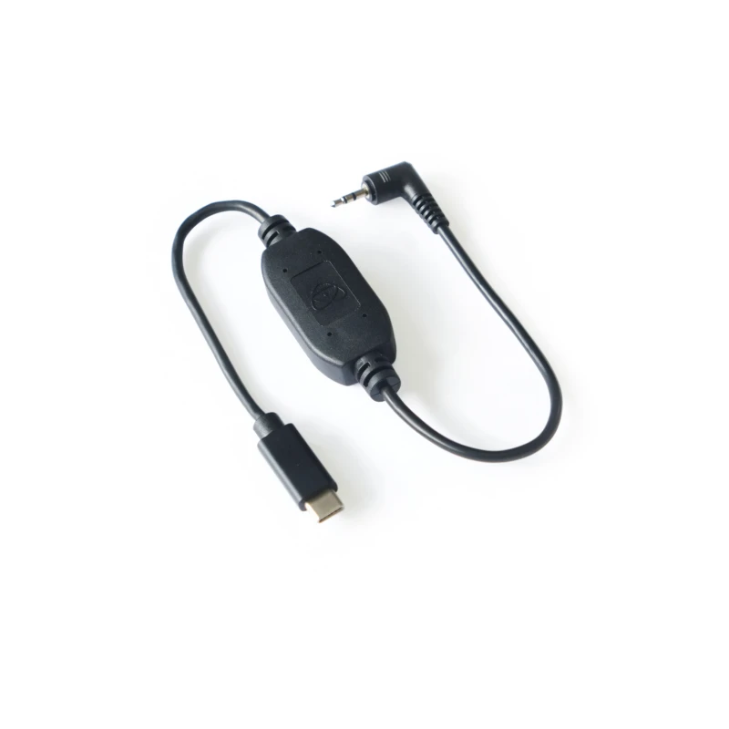 Image of Atomos ATOMCAB018 cable gender changer USB C LANC 2.5mm Black