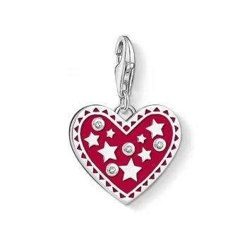 Image of Thomas Sabo Charm Club Heart & Star Charm