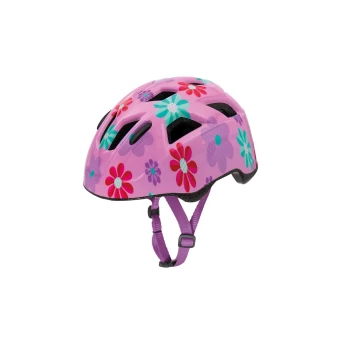 Image of Oxford Flowers Kids Helmet in Pink - 48-54CM