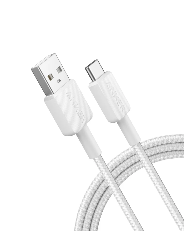Image of Anker Anker 322 USB cable 1.8 m USB A USB C White A81H6G21