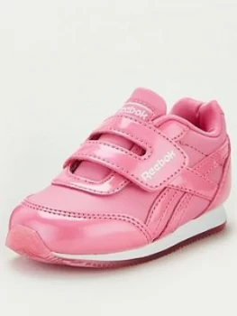 Image of Reebok Royal Frozen Toddler Trainers - Pink/White