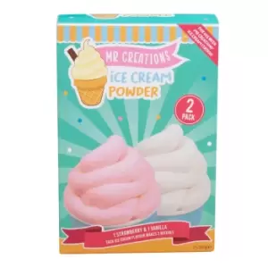 Image of Mr Creations Ice Cream Powder - Vanilla & Strawberry