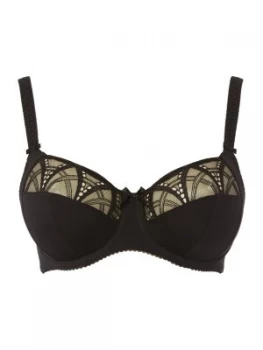Image of Fantasie alex underwired bra with side support Black