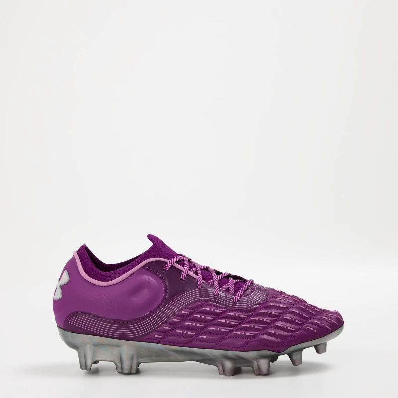 Image of Under Armour Womens Firm Ground Football Boots Purple female 6 (40)