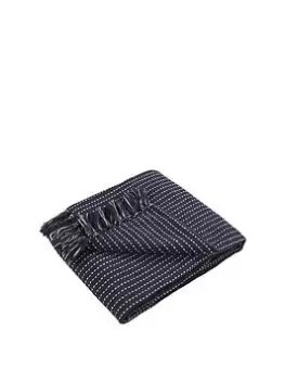 Image of Drift Home Quinn Throw Navy